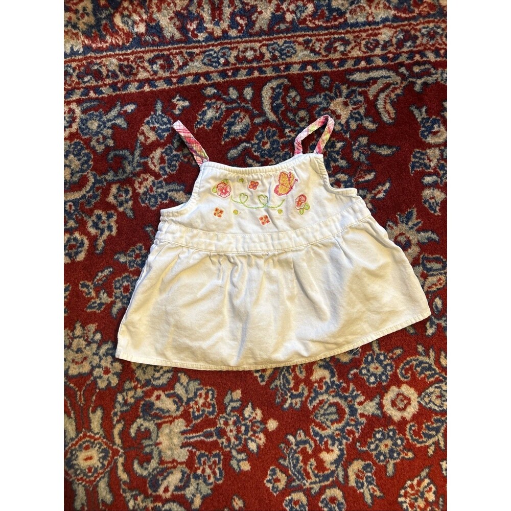 VTG Y2K Mary Jane by Buster Brown 2T Floral Top Butterflys